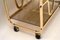 Vintage Italian Brass Drinks Trolley, 1970s 8