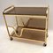 Vintage Italian Brass Drinks Trolley, 1970s 12