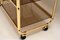 Vintage Italian Brass Drinks Trolley, 1970s 9