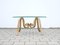 Gilded Iron & Glass Coffee Table, 1960s, Image 2