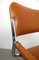 Italian Tubular Steel & Cognac Leather Cantilever Chairs, 1960s, Set of 4, Image 21