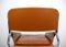 Italian Tubular Steel & Cognac Leather Cantilever Chairs, 1960s, Set of 4 18