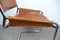 Italian Tubular Steel & Cognac Leather Cantilever Chairs, 1960s, Set of 4, Image 19