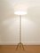 Lámpara de pie de latón y bambú, años 60, Imagen 5