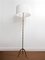 Lámpara de pie de latón y bambú, años 60, Imagen 1
