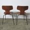 Sedie Hammer in teak di Arne Jacobsen per Fritz Hansen, anni '50, set di 4, Immagine 12