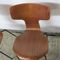 Hammer Teak Chairs by Arne Jacobsen for Fritz Hansen, 1950s, Set of 4, Image 15