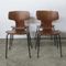 Hammer Teak Chairs by Arne Jacobsen for Fritz Hansen, 1950s, Set of 4, Image 18