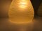 Vintage Italian Threaded Glass & Brass Pendant Lights, 1970s, Set of 2, Image 3
