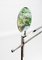 Vintage Nickeled Steel Coat Rack with Mirror 4