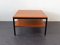 Vintage Couchtisch aus Teak & Metall mit Regal, 1960er 1