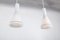 Mid-Century Milk Glass Pendants From Peill & Putzler, Set of 2 6