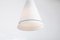 Lámparas colgantes Mid-Century de vidrio lechoso de Peill & Putzler. Juego de 2, Imagen 5