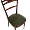 Brown Walnut Side Chairs by Carlo de Carli, 1950s, Set of 2, Image 6
