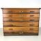 Mid-Century Plan Chest with 6 Drawers 7