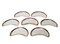 English Crescent Dishes from Copeland Spode, 1920s, Set of 9, Image 1