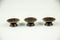 Candle Holders by Walter Bosse, 1950s, Set of 3 1