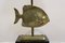 Brass Fish Table Lamp from Deknudt, 1970s 4