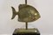 Brass Fish Table Lamp from Deknudt, 1970s, Image 4