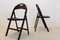 Bentwood Folding Chair with Croco Woodprint from Thonet, 1930s, Image 1