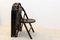 Bentwood Folding Chair with Croco Woodprint from Thonet, 1930s, Image 7