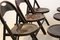 Bentwood Folding Chair with Croco Woodprint from Thonet, 1930s, Image 10