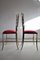 Chiavari Stühle mit Gestell aus Messing & Samtsitz, 1950er, 2er Set 5