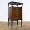 Antique Art Nouveau Mahogany Music Cabinet, Image 3