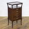 Antique Art Nouveau Mahogany Music Cabinet, Image 13