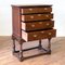 Queen Anne Oak Chest on Stand, 1710s 9