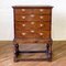 Queen Anne Oak Chest on Stand, 1710s 1