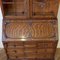 Vintage Oak Bureau Bookcase 10