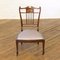 Low Antique Edwardian Mahogany Chair 1