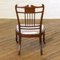 Low Antique Edwardian Mahogany Chair 5