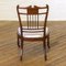 Low Antique Edwardian Mahogany Chair, Image 5