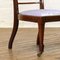Niedriger antiker edwardianischer Stuhl aus Mahagoni 2