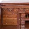 Edwardianischer Schreibtisch aus Eiche mit Rollfach 18