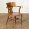 Edwardian Oak Desk Chair, Image 9