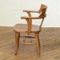 Edwardian Oak Desk Chair, Image 6