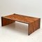 Brutalist Coffee Table with Brazilian Hardwood Relief by Percifal Lafer, 1970s 11