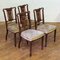 Antique Edwardian Mahogany Chairs, Set of 4 8