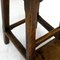 Victorian Walnut Clerk's High Chair, 1890s 3