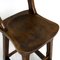 Victorian Walnut Clerk's High Chair, 1890s 5