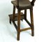 Victorian Walnut Clerk's High Chair, 1890s 13