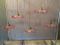 Vintage French Pink Glass Ceiling Lamps, 1930s, Set of 5, Image 1