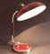 Lámpara de escritorio 6632 roja de Christian Dell para Kaiser Idell, 1934, Imagen 4