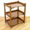 Vintage Oak Square-Legged Tea Trolley, 1920s 2