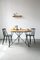 Tavolo rotondo grande in quercia e acciaio di Philipp Roessler per NUTSANDWOODS, Immagine 3
