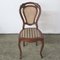 Antique Chair with Rattan Backrest, Image 2
