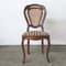 Antique Chair with Rattan Backrest, Image 1